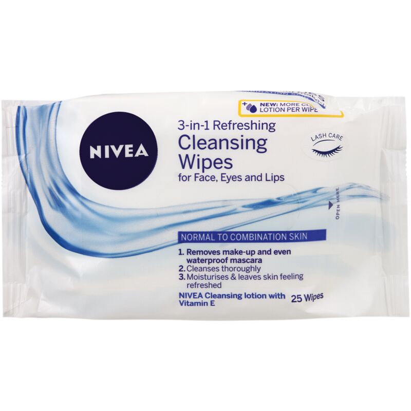 NIVEA VISAGE CLEANSING WIPES – 25S