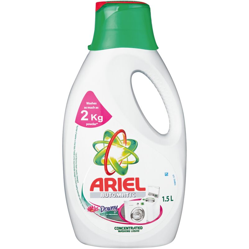 ARIEL AUTO LIQUID TOUCH OF DOWNY – 1.5L