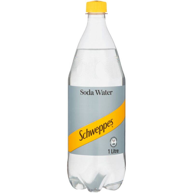 SCHWEPPES SODA WATER – 1L