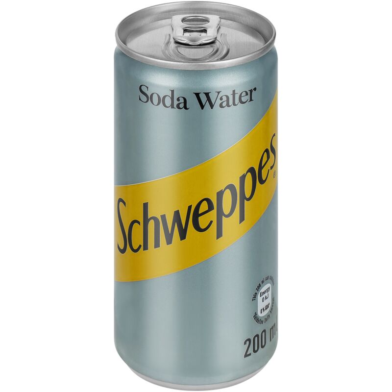 SCHWEPPES SODA WATER – 200ML