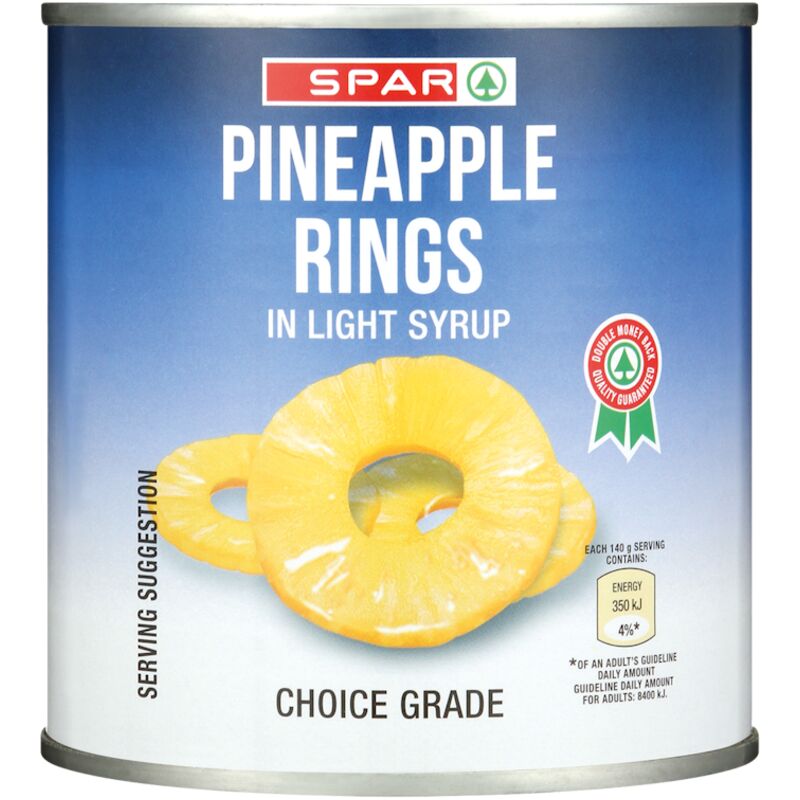 SPAR PINEAPPLE RINGS – 440G