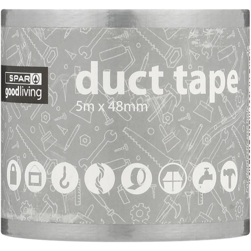 GOOD LIVING DUCT TAPE GREY 48MMX5M – 1S