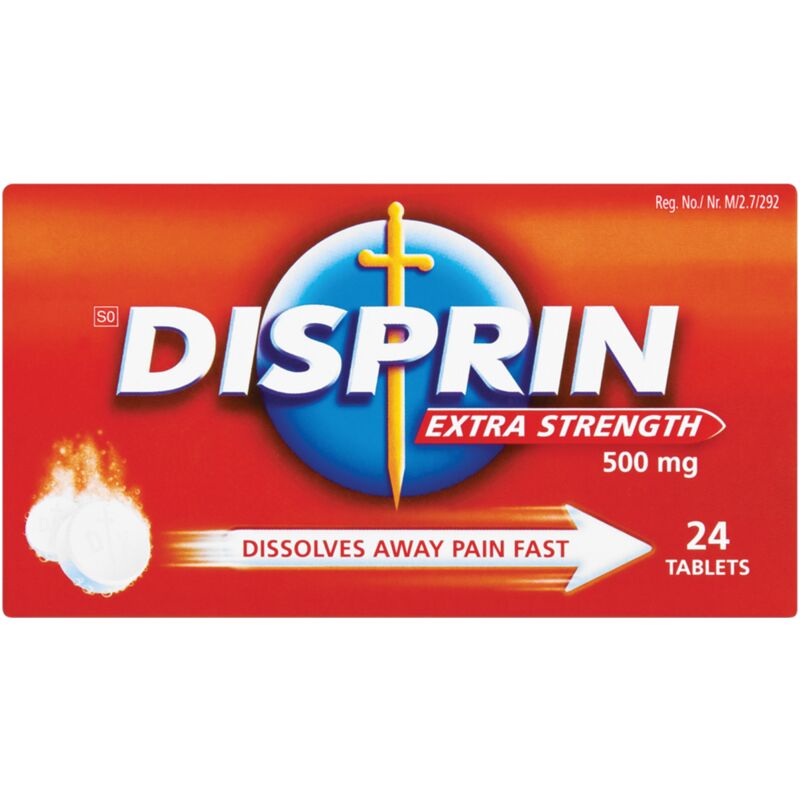 DISPRIN EXTRA STRENGTH TABLETS – 24S