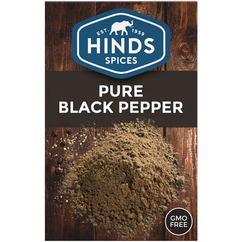 HINDS REFILL BLACK PEPPER GRNDER – 56G