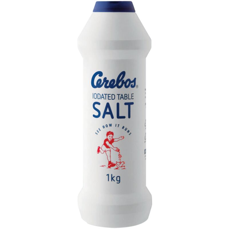CEREBOS TABLE SALT FLASK – 1KG