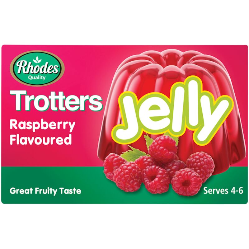 TROTTERS JELLY RASPBERRY – 40G