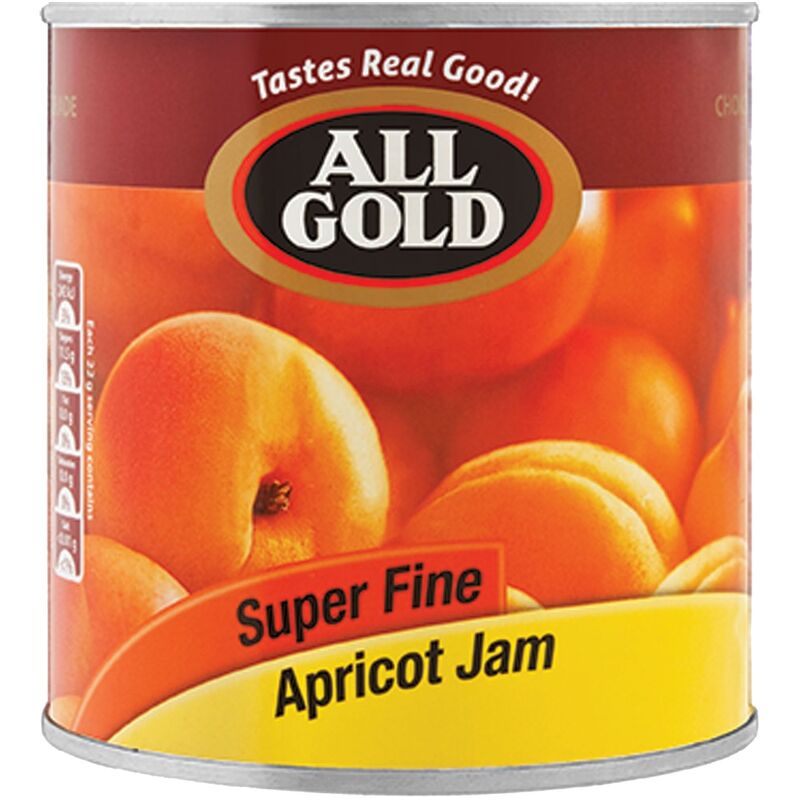 ALL GOLD JAM APRICOT SUPER FINE – 900G