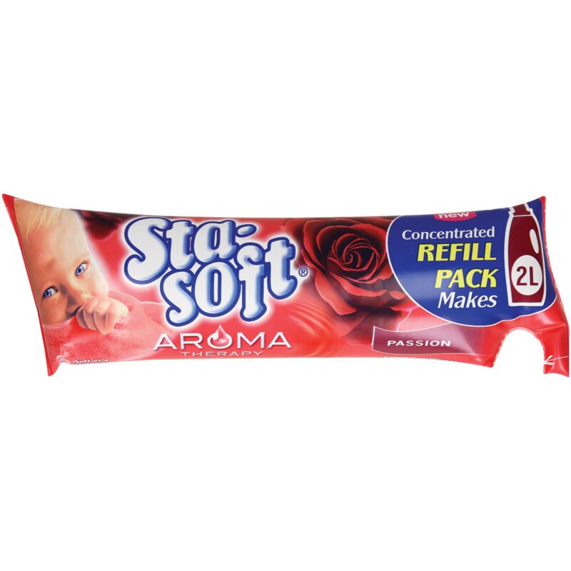 STA SOFT AROMA THERAPY FABRIC SOFTENER PASSION REFILL – 500ML