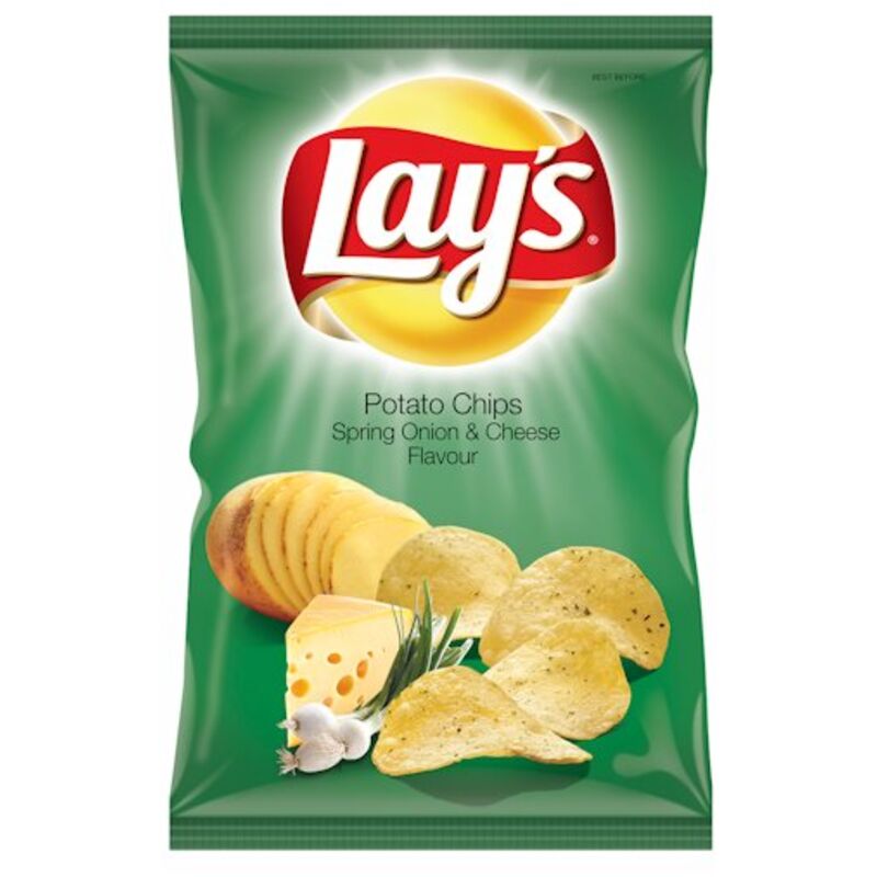 LAYS SPRING ONION & CHEESE – 125G