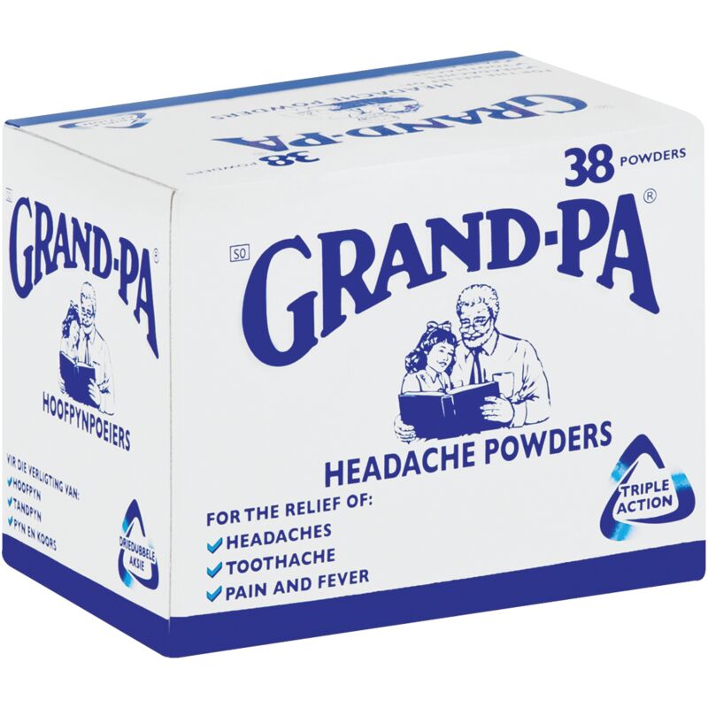 GRANDPA HEADACHE POWDER – 38S