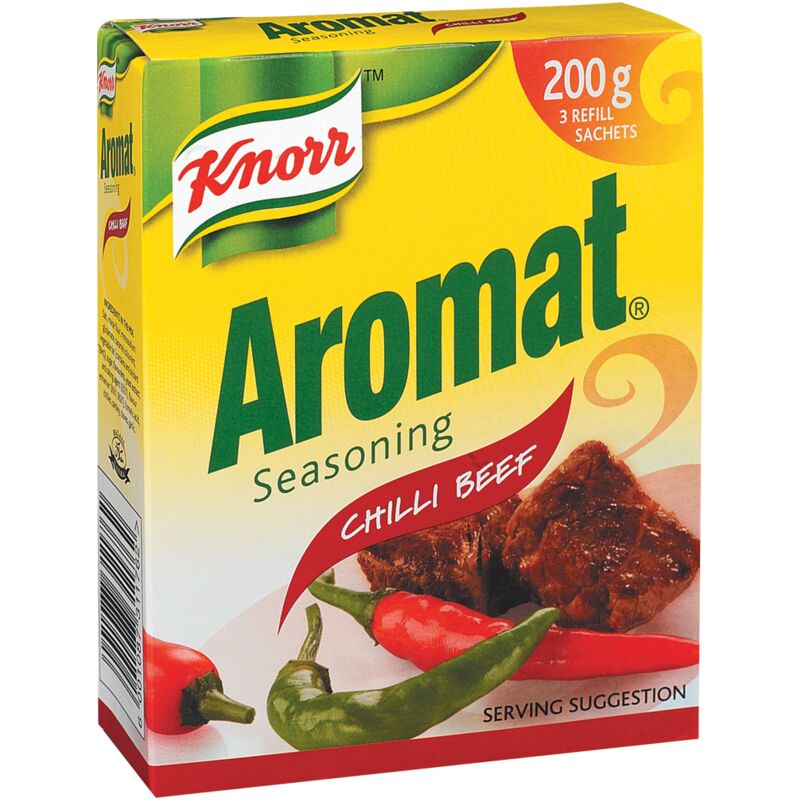 KNORR AROMAT TRIO PACK CHILLI BEEF – 100G