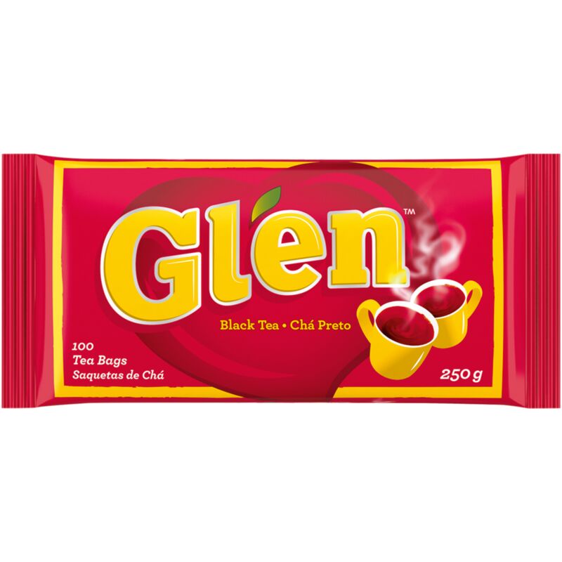 GLEN TEA BAGS TAGLESS POUCH – 100S