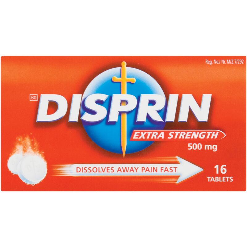 DISPRIN EXTRA STRENGTH TABLETS – 16S
