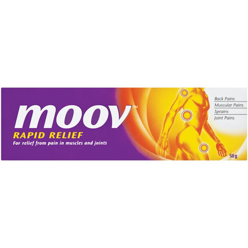 MOOV RAPID RELIEF OINTMENT – 50G
