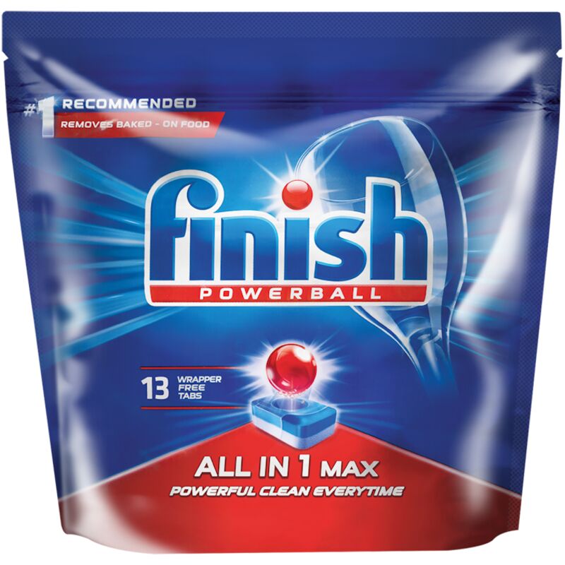 FINISH ALL IN ONE AUTO DISHWASHER TABLETS REGULAR – 13S