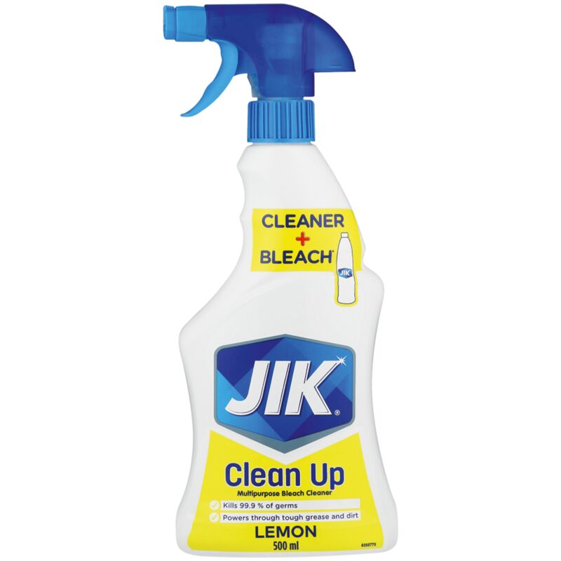 JIK CLEAN UP MULTIPURPOSE CLEANER LIQUID LEMON – 500ML