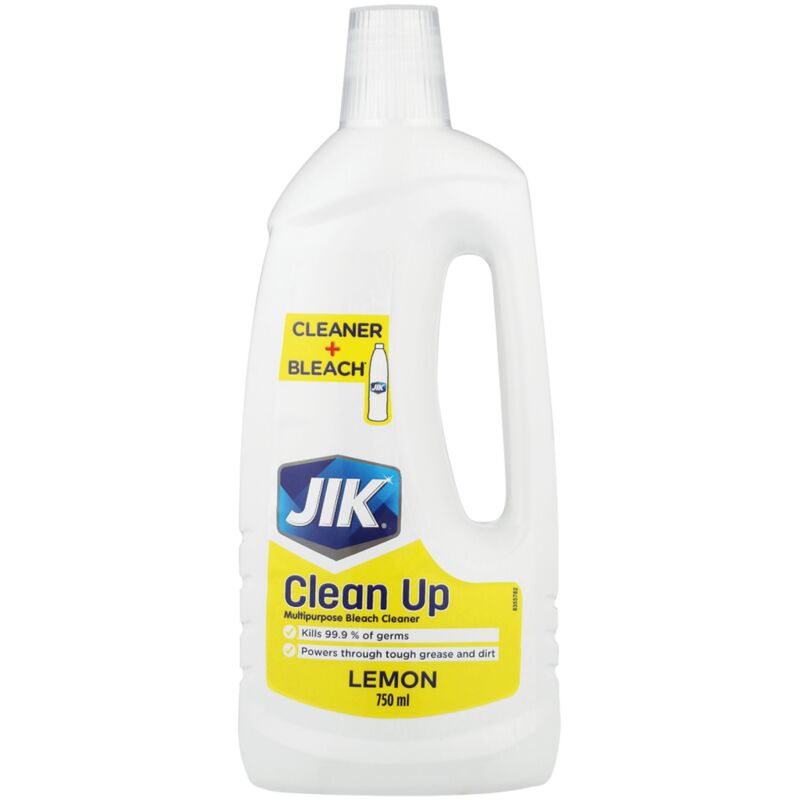 JIK CLEAN UP MULTIPURPOSE CLEANER LIQUID LEMON – 750ML