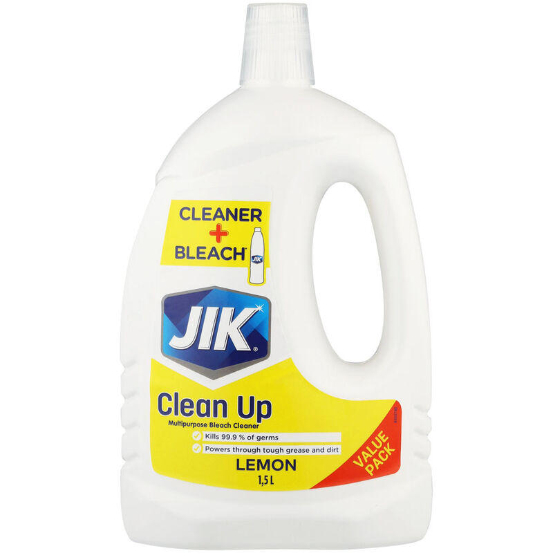 JIK CLEAN UP MULTIPURPOSE CLEANER LIQUID LEMON – 1.5L