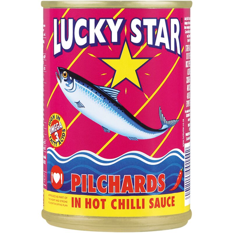 LUCKY STAR PILCHARDS CHILLI – 400G