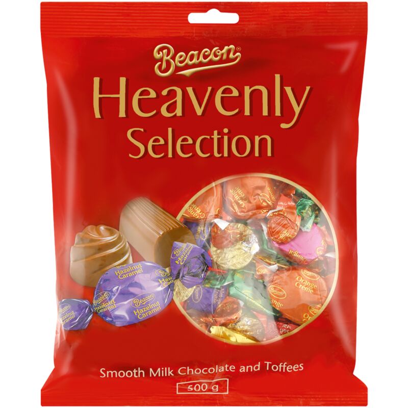 BEACON CHOCOLATE ASSORTED HEAVENLY SELECT – 500G