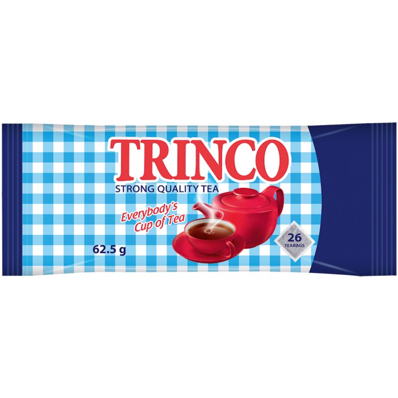 TRINCO TEA BAGS TAGLESS POUCH – 26S