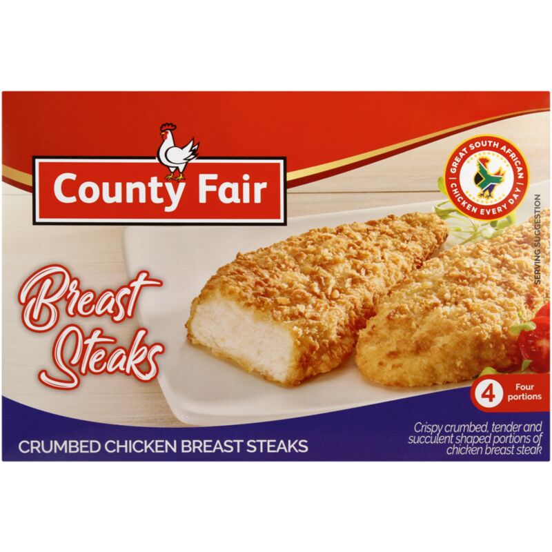 COUNTY FAIR BREASTS FILLETS CRUMBED – 400G