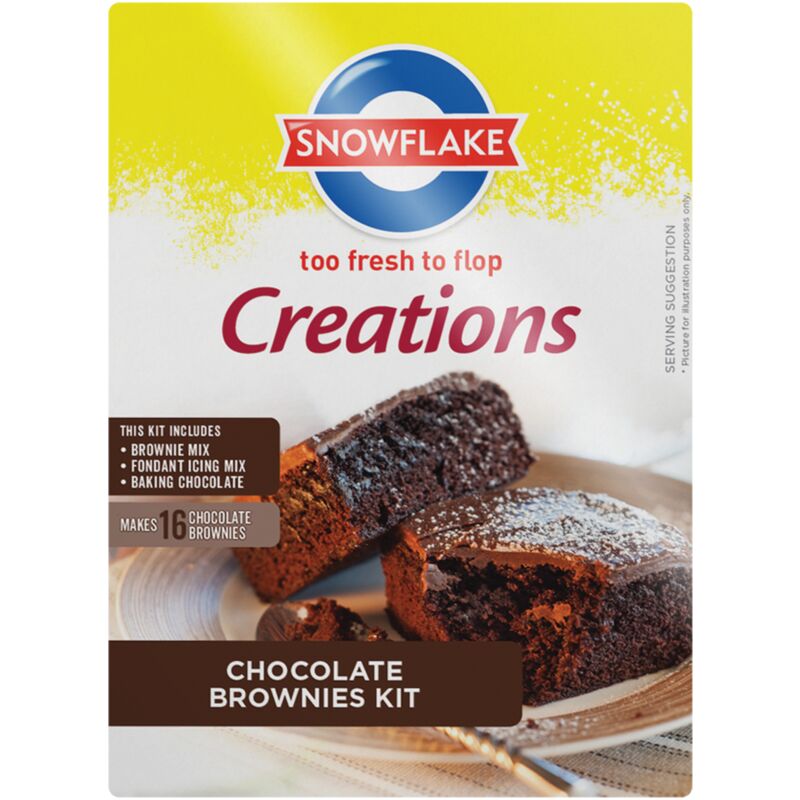 SNOWFLAKE CREATIONS CHOC BROWNIES – 5G