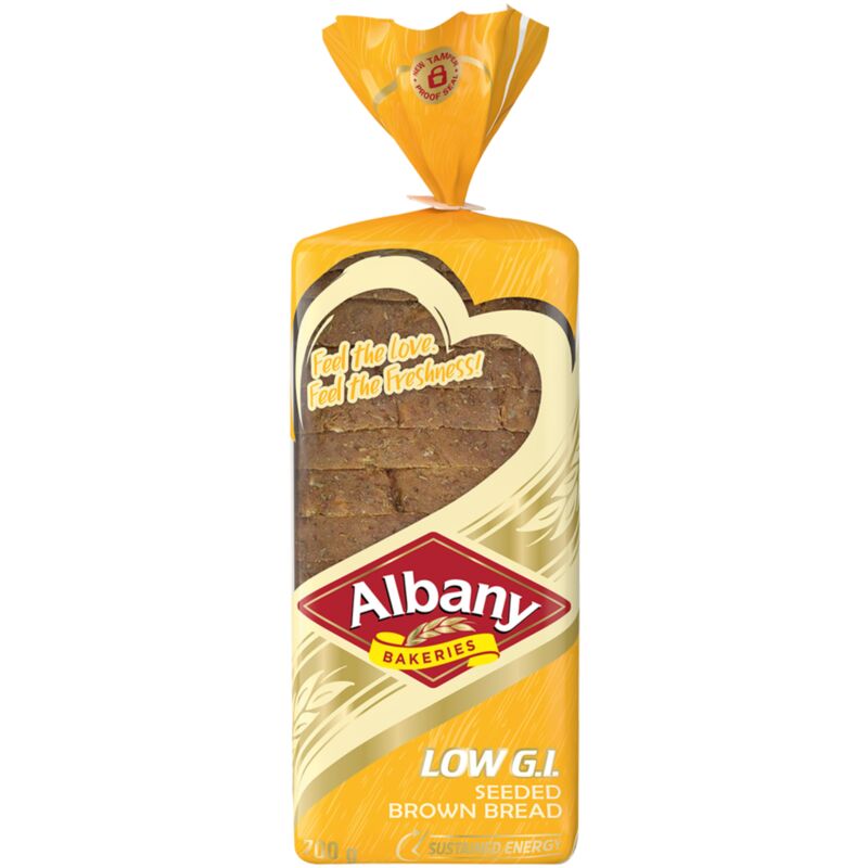 ALBANY BREAD BROWN LOW GI – 700G
