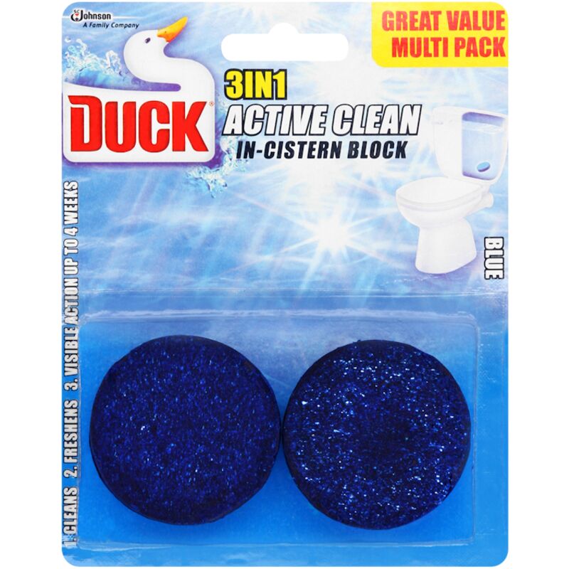 TOILET DUCK ACTIVE CLEAN BLUE – 2S