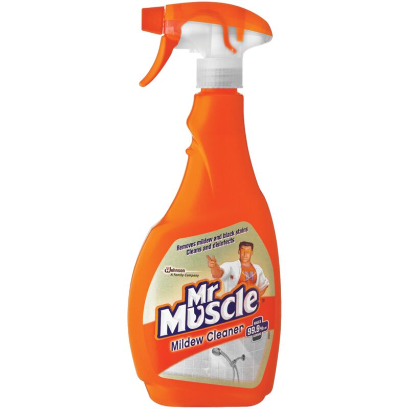 MR MUSCLE BATHROOM & MILDEW CLEANER TRIGGER – 500ML