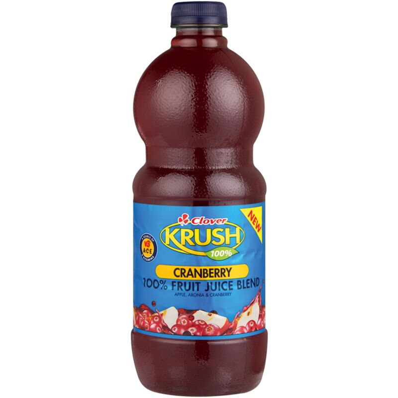 KRUSH 100% FRUIT JUICE CRANBERRY – 1.5L
