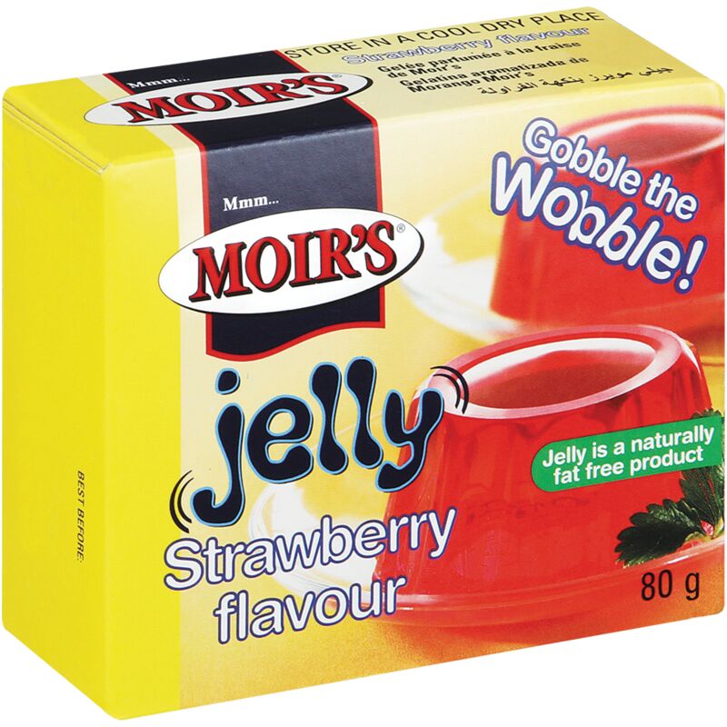 MOIRS JELLY STRAWBERRY – 80G