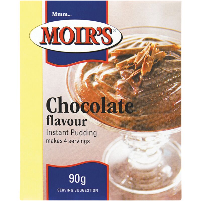 MOIRS INSTANT PUDDING CHOCOLATE – 90G