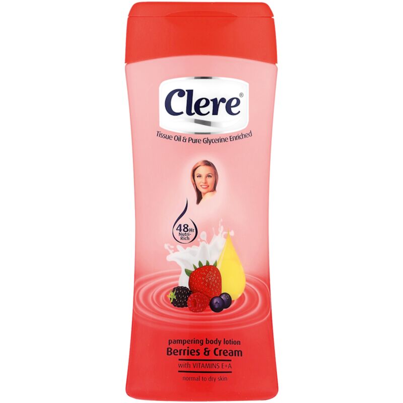 CLERE LOTION BERRIES & CREAM – 400ML