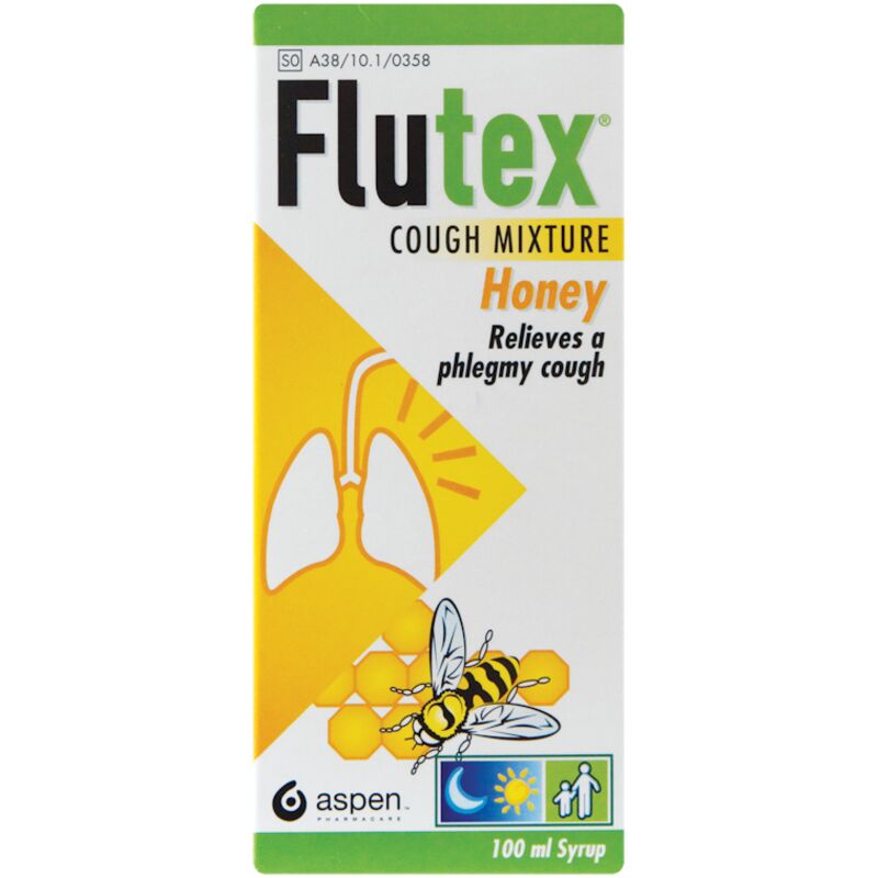 FLUTEX COUGH MIXTURE HONEY 100MG/5ML SYR 100 – 100ML