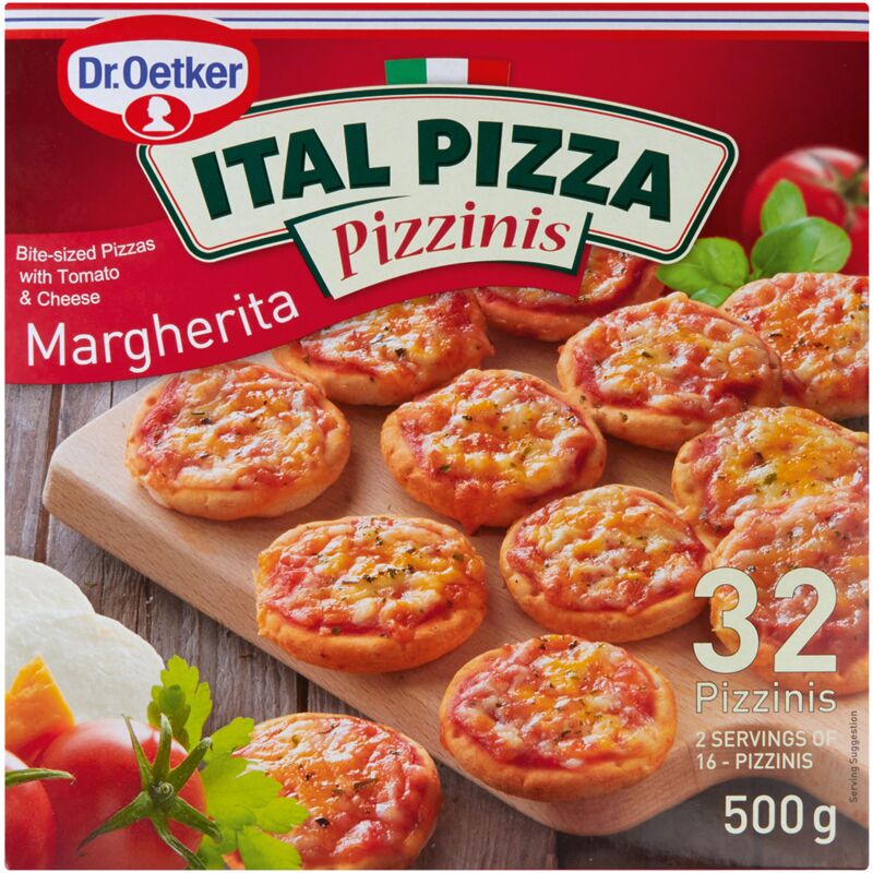 DR OETKER ITAL PIZZA PIZZINIS MARGHERITA – 500G