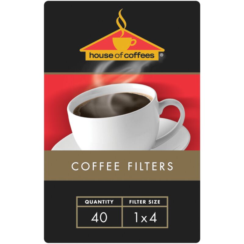 HOUSE OF COFFEE FILTER PAPER – 40S
