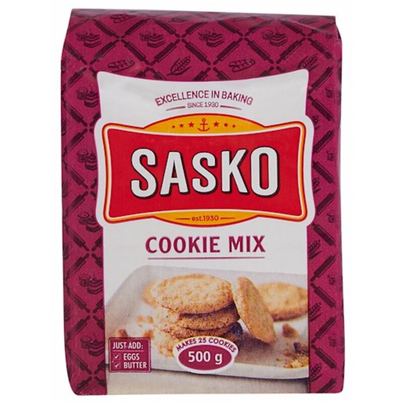 SASKO QUICK TREATS COOKIE MIX – 500G