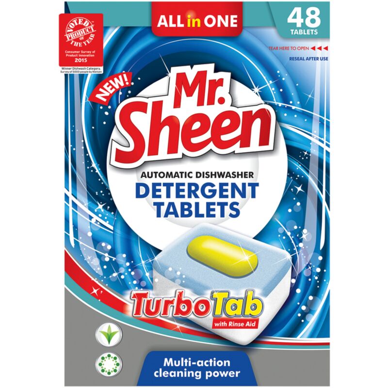 MR SHEEN DISHWASH TABLETS AUTO – 48S
