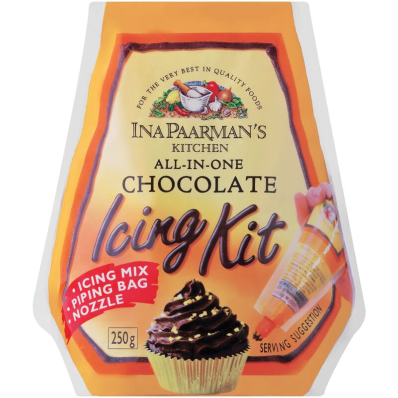 INA PAARMANS CHOCOLATE ICING KIT – 250G
