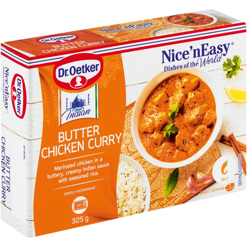 NICE N EASY BUTTER CHICKEN CURRY – 325G