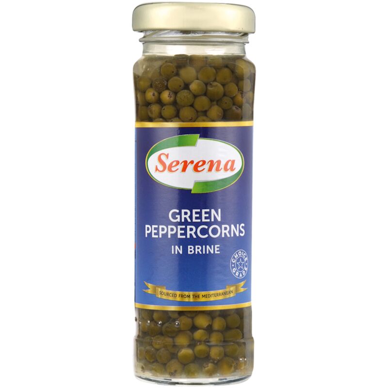 SERENA GREEN PEPPERCORNS – 110G