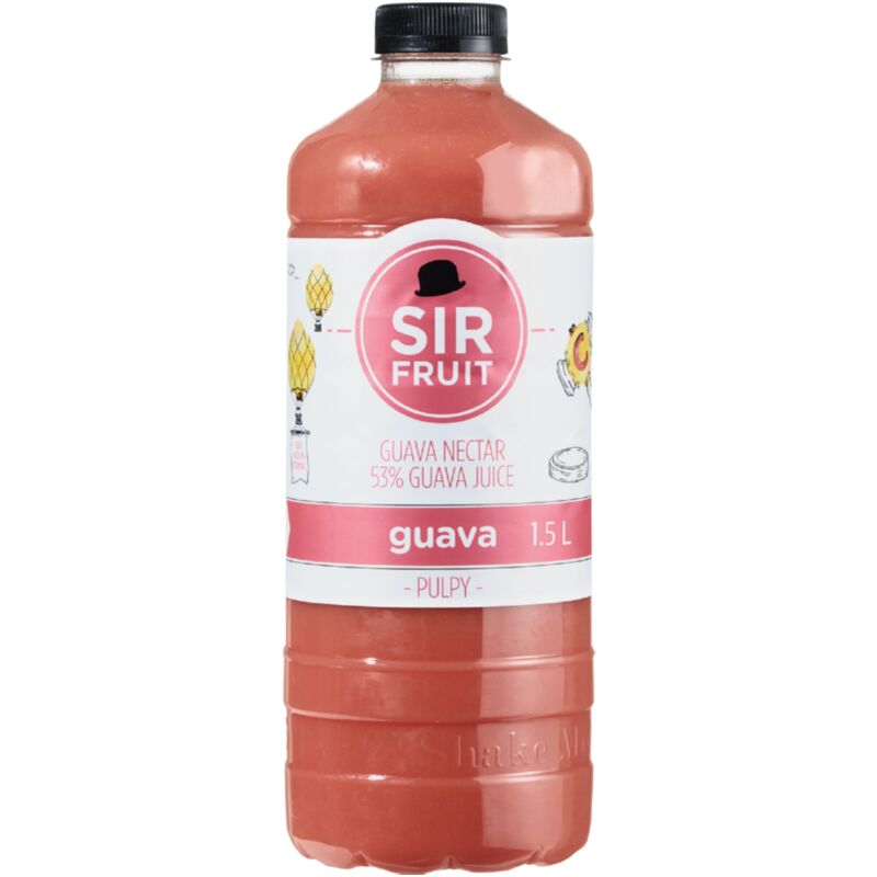 SIR JUICE 100% GUAVA FRUIT JUICE BLEND – 1.5L