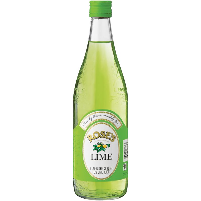 ROSES LIME CORDIAL – 750ML
