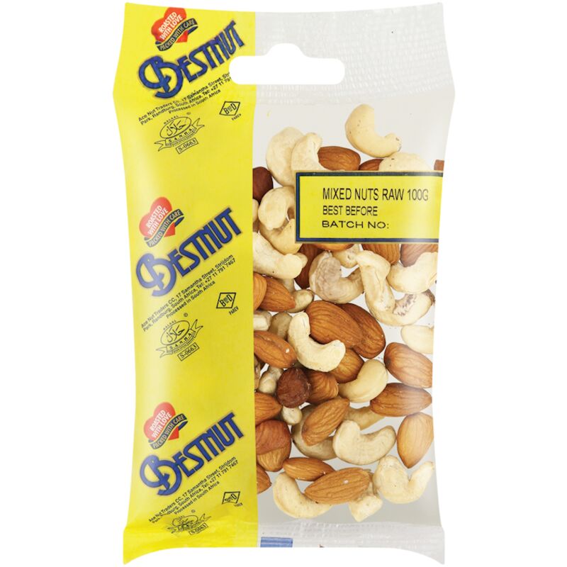 BESTNUT MIXED NUTS PLAIN – 100G