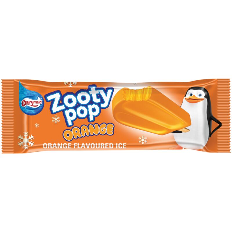 ZOOTY POP ICE CREAM ORANGE – 60ML