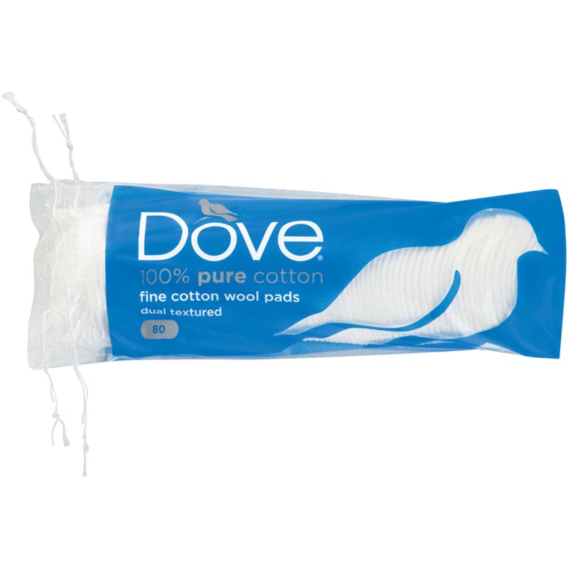 DOVE COTTON WOOL ROUNDS – 80S