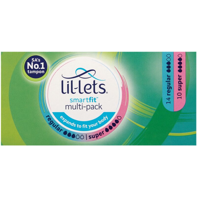 LIL-LETS MULTI PACK TAMPONS – 24S