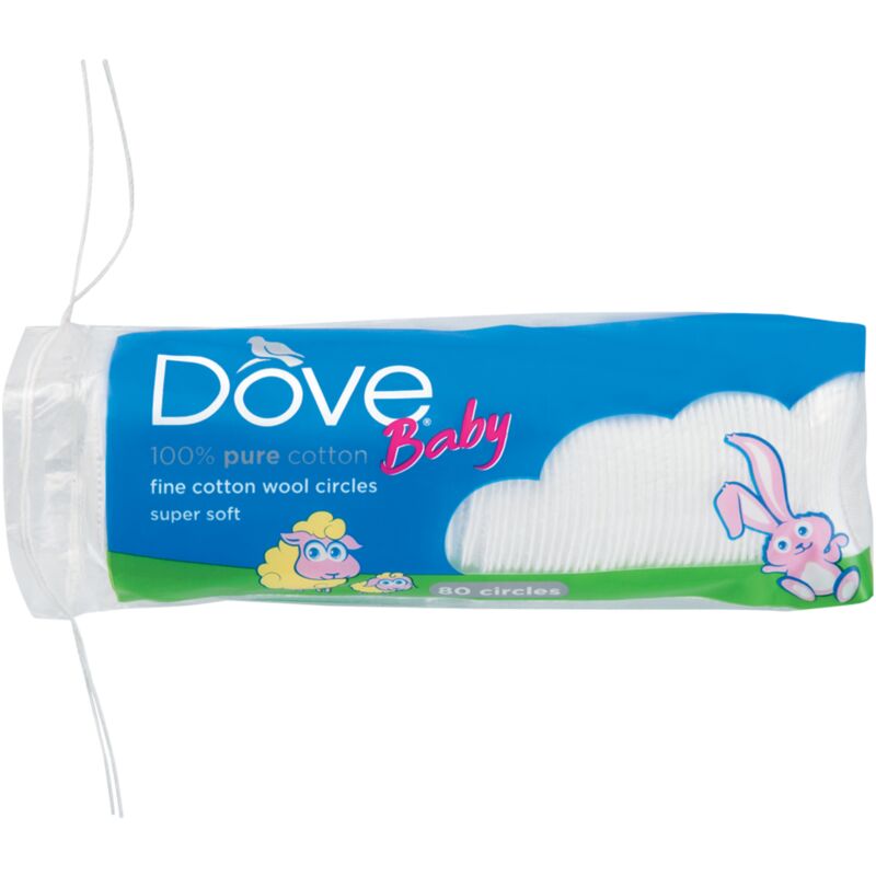 DOVE BABY COTTON WOOL CIRCLES – 80S