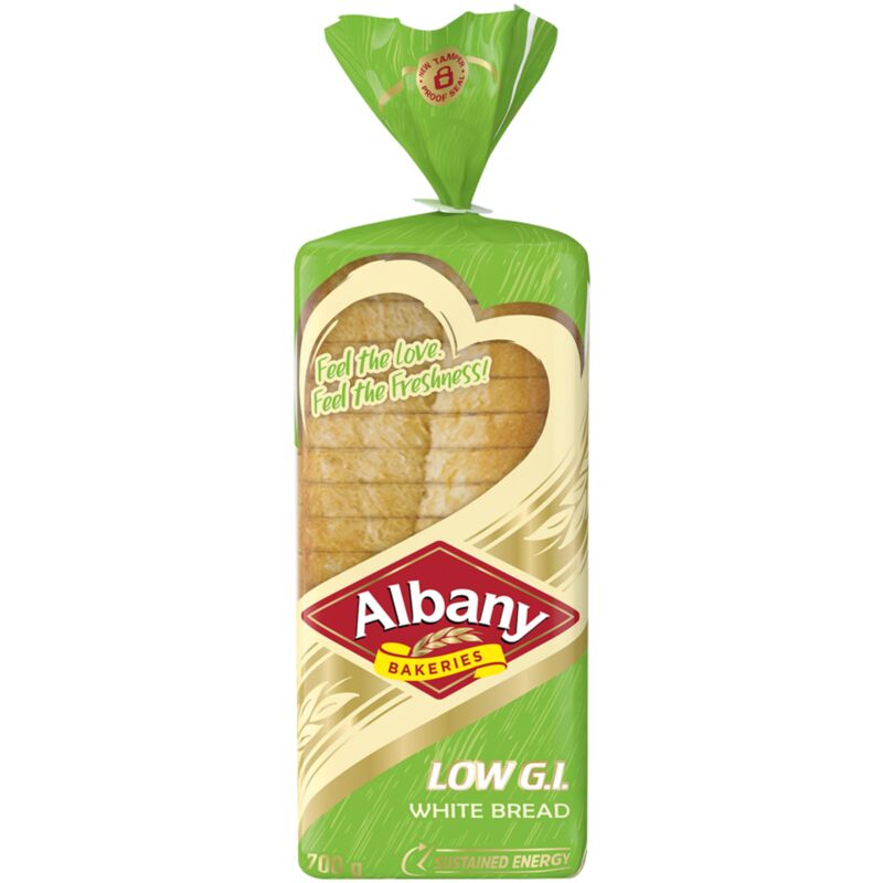 ALBANY BREAD WHITE LOW GI – 700G